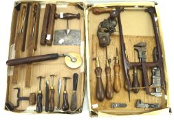 An assortment of tools.