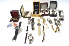 An assortment of wristwatches.