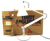 A vintage Herbert Terry Anglepoise lamp.