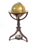 A contemporary Georgian style free standing globe.