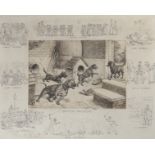 After Frank Paton (1856-1909), British Interests, etching.