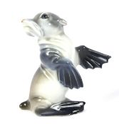 A mid-20th century Rosenthal sea lion or seal pup.