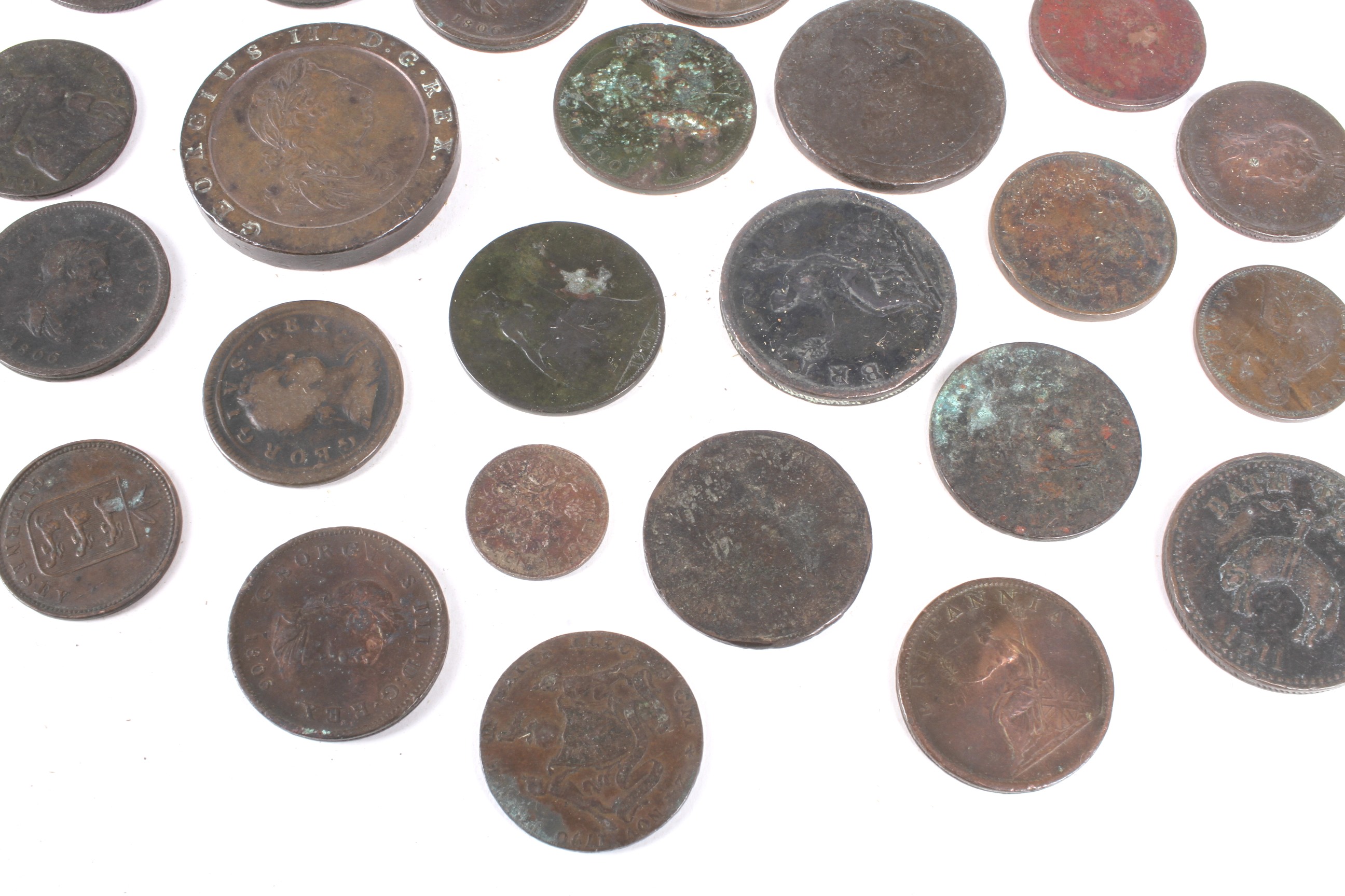 A quantity of copper and bronze coinage. - Image 4 of 5