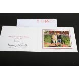 A HRH Charles Prince of Wales and Camilla Duchess of Cornwall signed 2020 Christmas Card.