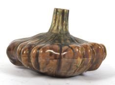 A French Art Nouveau lobed bottle vase by Gilbert Metenier.