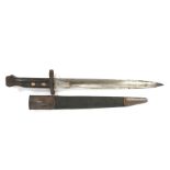 English Victorian military bayonet