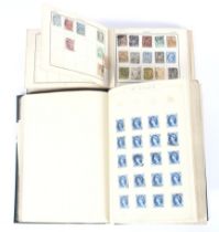 The old time world stamp collections contained in two album.