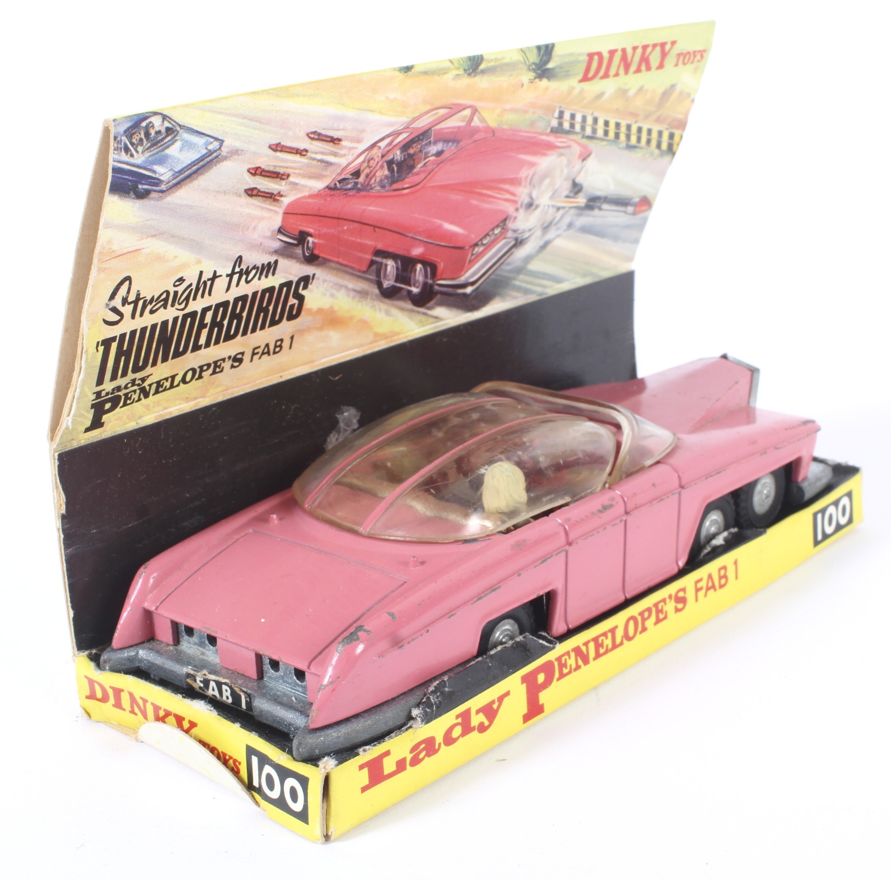 A boxed Dinky toys Lady Penelope's car, Fab 1 No. - Bild 3 aus 4