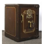 An early 20th century large John Tann's Reliance Safe.