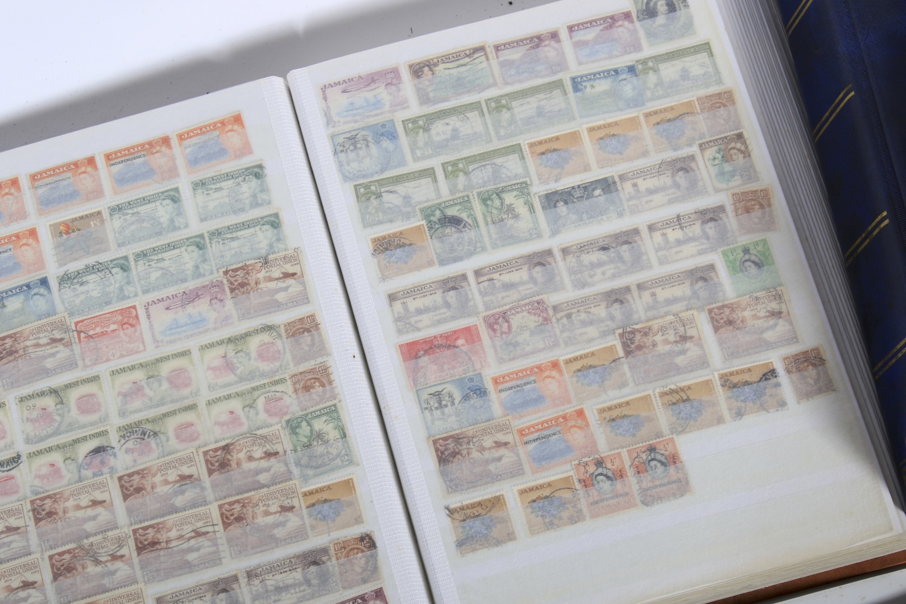 8 stock books of Commonwealth stamps. - Bild 3 aus 4