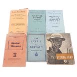 A collection of World War I and later cooking and leaflets of military interest.