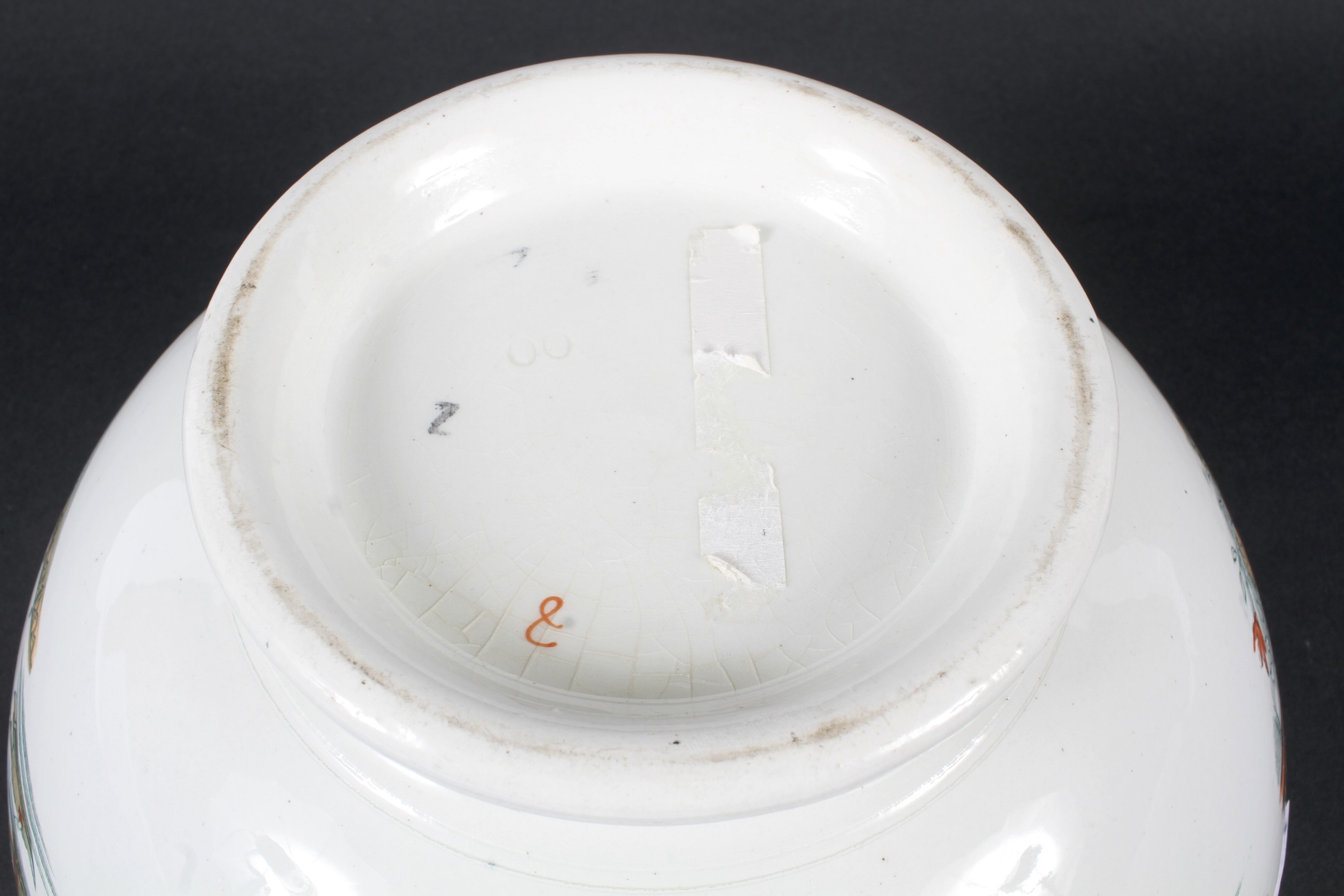 A turn of the century chinese pedestal bowl. - Image 4 of 4