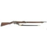 Martini Henry 1879 Mk(2) 557/450 breech loading rifle as used in the Zulu wars with triangular