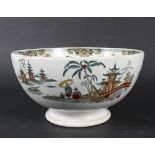 A turn of the century chinese pedestal bowl.