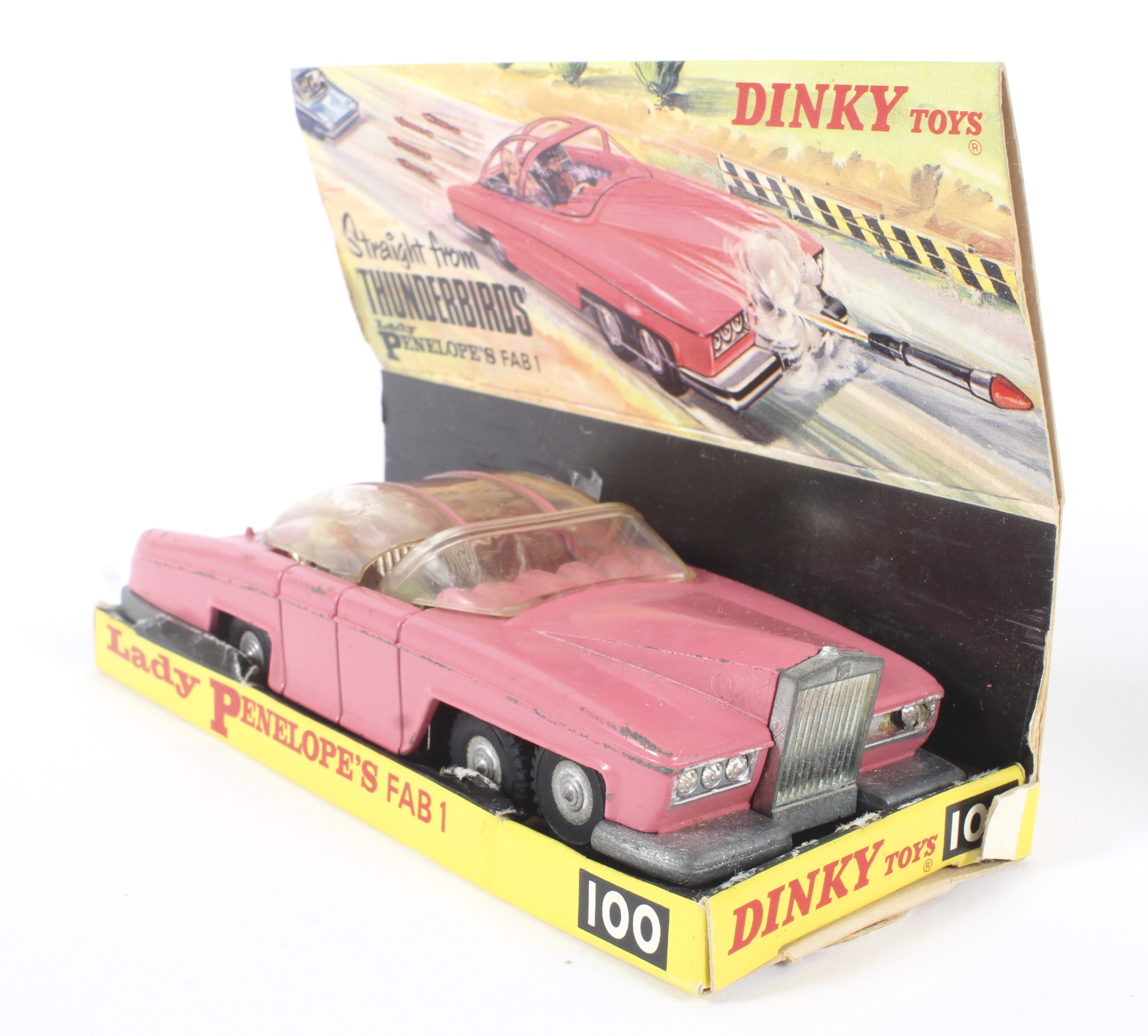 A boxed Dinky toys Lady Penelope's car, Fab 1 No. - Bild 2 aus 4