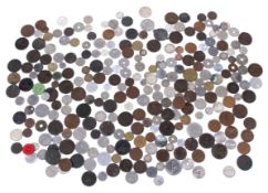 A quantity of world coins to include some silver.