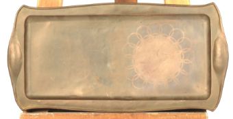 An Arts and Crafts Keswick School of Industrial Arts copper tray.