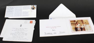 Two pieces of Royal related documentation.