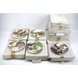 A collection of collector's plates from the Old Country Crafts range, boxed.