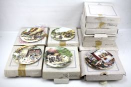 A collection of collector's plates from the Old Country Crafts range, boxed.