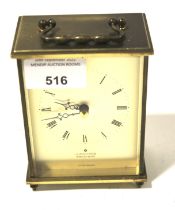 A vintage Junghans electronic carriage clock.