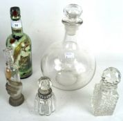 An assortment of glassware.