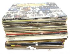 A collection of LP vinyl records, 1960s-1990s. Including The Dubliners, Banderas, etc.