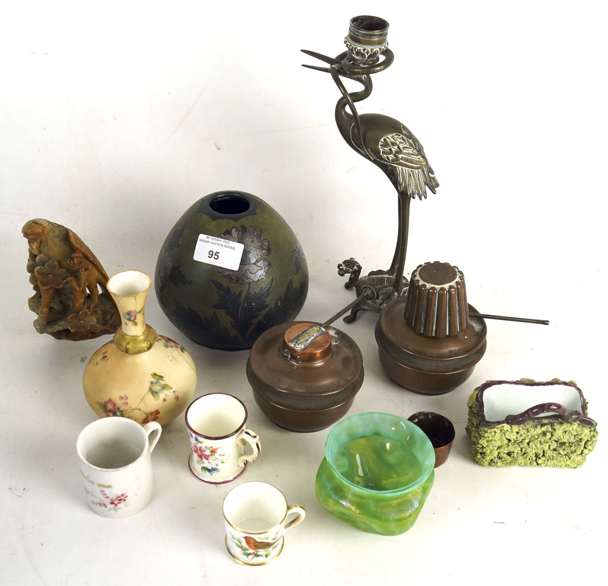 An assortment of collectables.