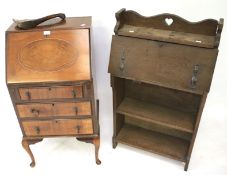 A 20th century ladies bureau and an Arts and Crafts students bureau.