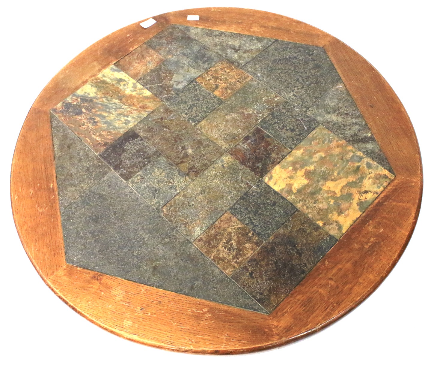 A 20th century oak coffee table. - Image 2 of 2