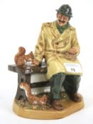 A Royal Doulton figure of 'Lunchtime'.