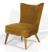 A G-Plan E Gomme low padded chair.