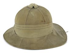 A vintage Helmets Ltd safari hat.