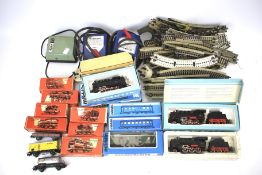 An assortment of model railway related items.