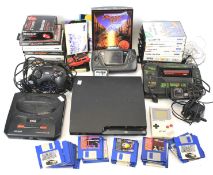 Sega Megadrive II, PS3 and a comprehensive collection of related games.