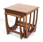 A mid-century Victor WIkins for G Plan teak nest of tables.