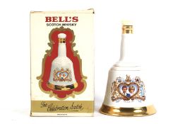 A Bell's Scotch commemorative whisky.