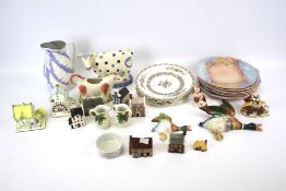 An assortment of ceramics.