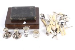 An extensive collection of silver and silver plated wares.