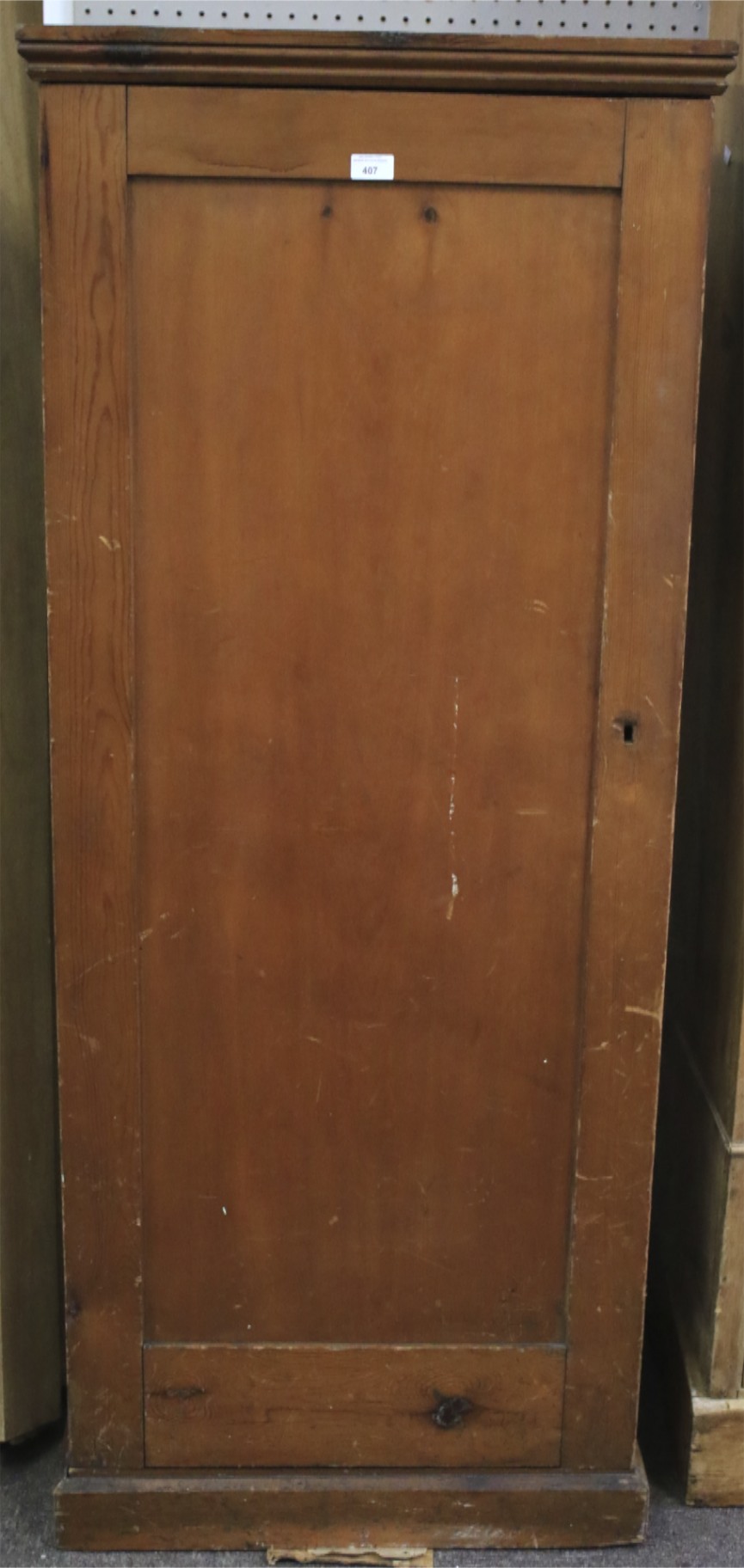 A 20th century pine floor standing cupboard.