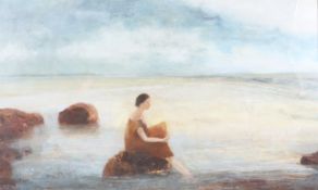 David Brayne RWS, For the Moment I Sit Still, 2008, mixed media on paper.