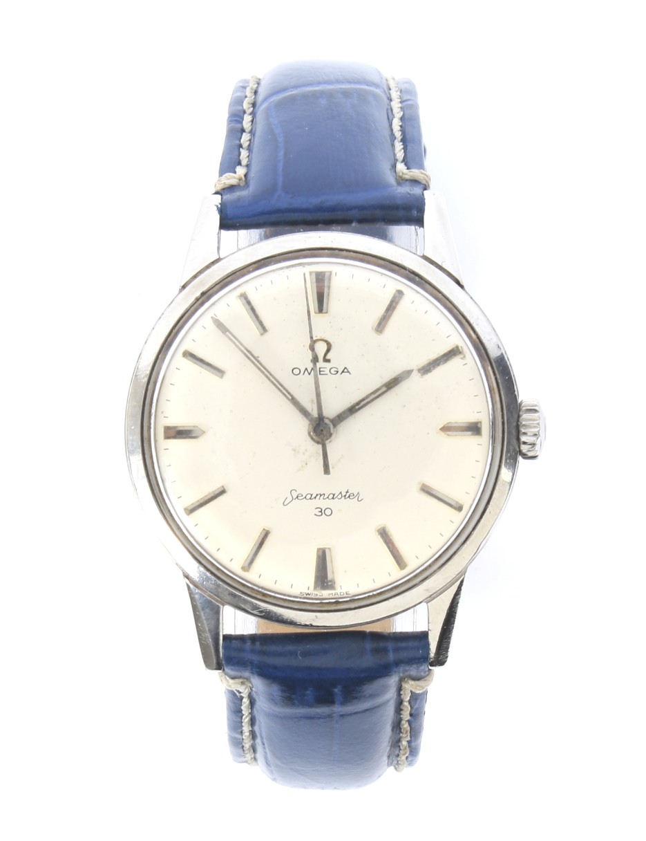 A gentleman's Omega Seamaster 30 wristwatch. - Image 2 of 3