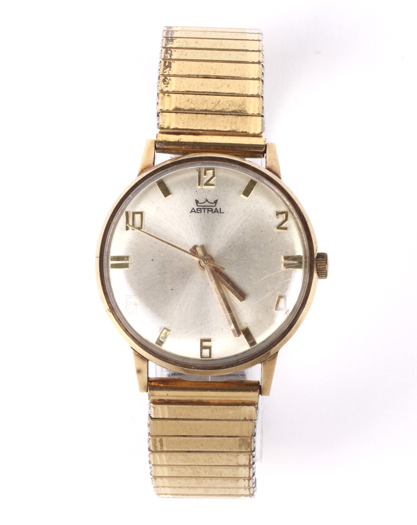 A gentleman's 9ct gold cased Astral wristwatch. - Image 2 of 3