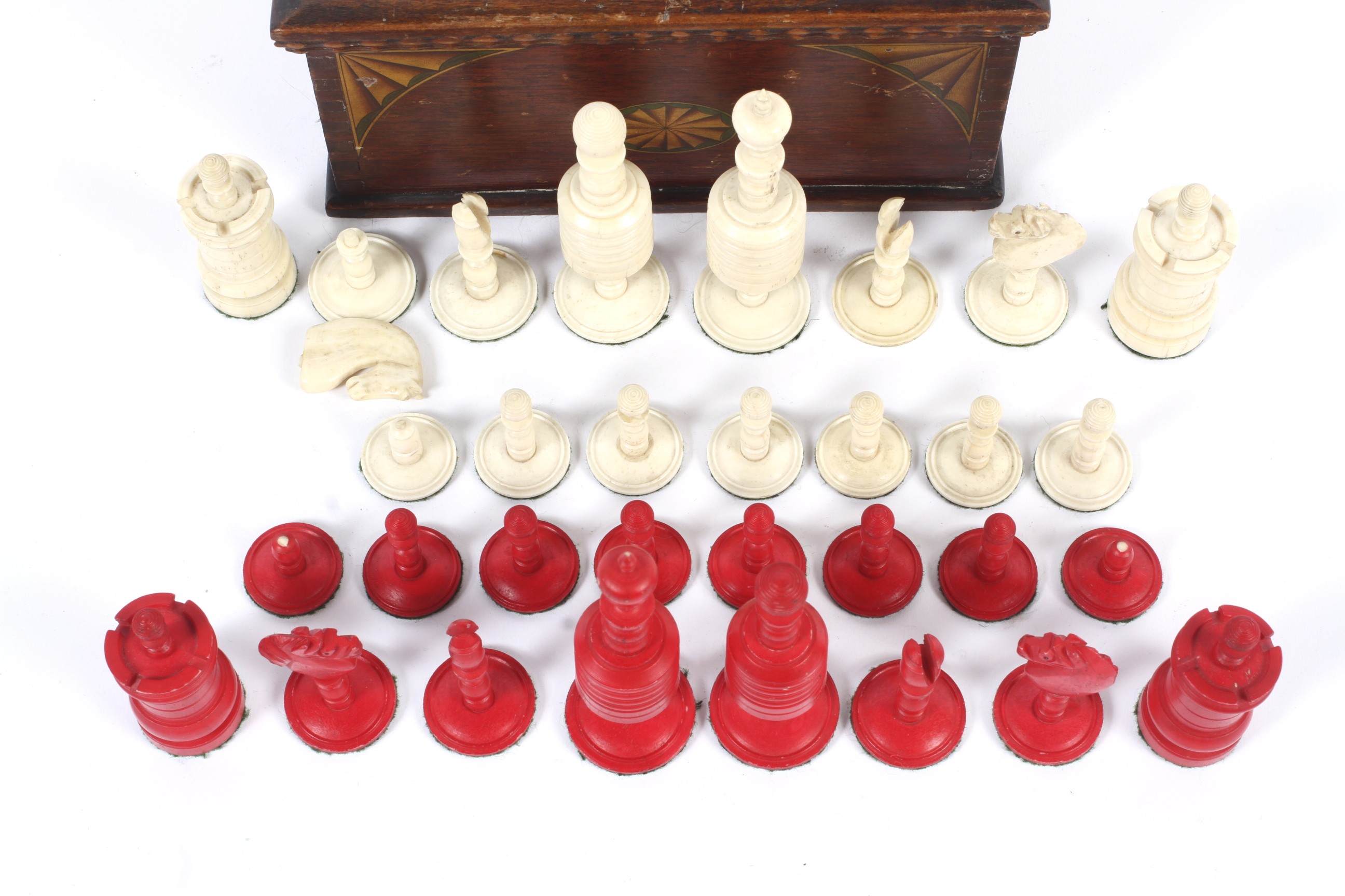 A boxed set of 'Chessmen'. - Image 2 of 3
