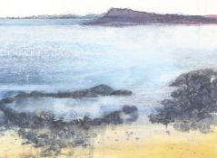 JCM Litterick, Seascape, watercolour.