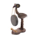 An YZ (Henry Howell & Co) nut bird dinner gong, possibly for Alfred Dunhill & co.