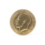 George V, half-sovereign,