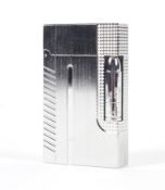 A St DuPont 007 James Bond cigarette lighter. Stamped 4FK12A28, Made in China, bearing 007.