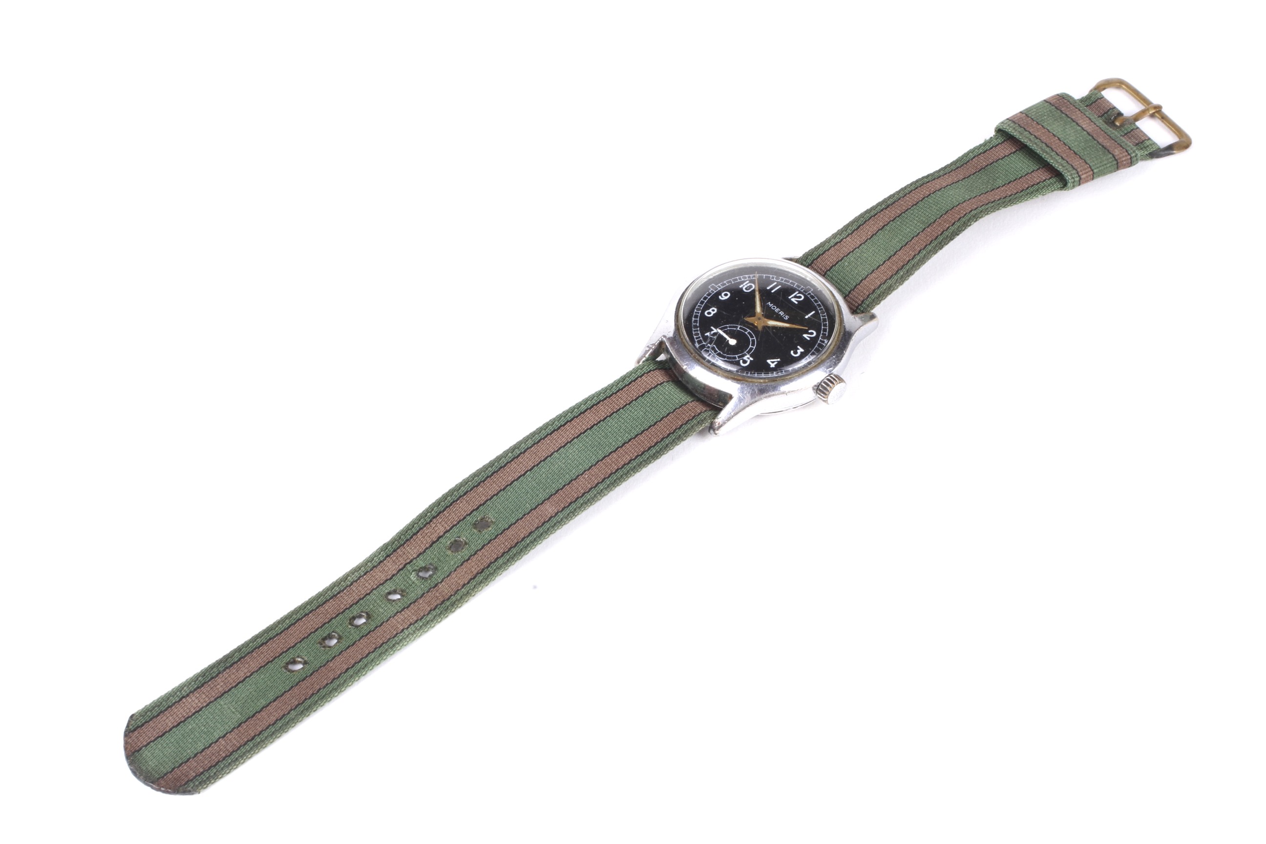 A Moeris military issue 'ATP' wristwatch. - Image 3 of 5