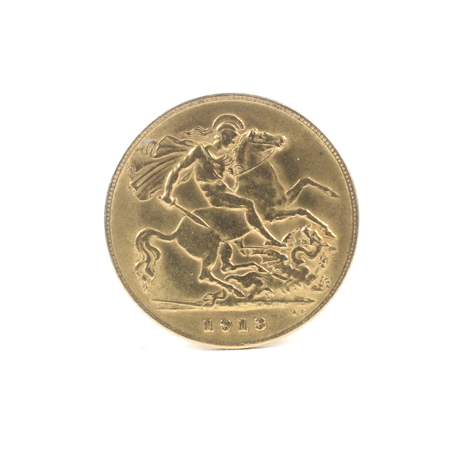 George V, half-sovereign, - Image 2 of 2